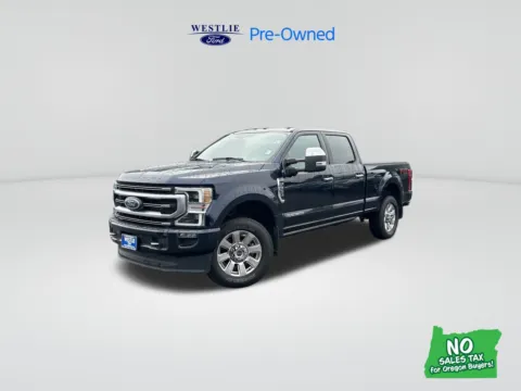 Blue 2022 Ford F-350SD Platinum for sale in Washougal, WA