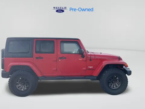Red 2015 Jeep Wrangler Unlimited Sahara for sale in Washougal, WA