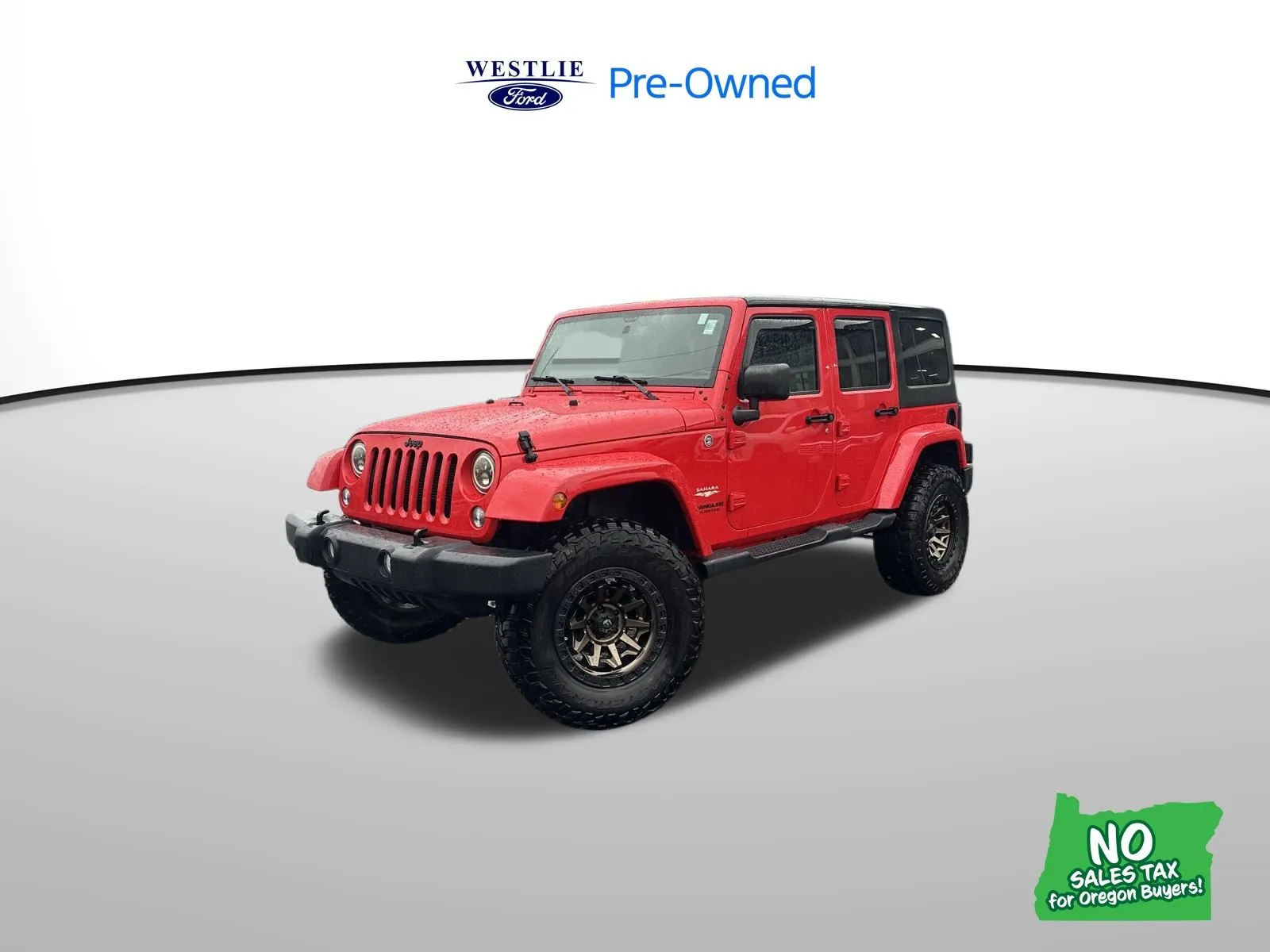 Red 2015 Jeep Wrangler Unlimited Sahara for sale in Washougal, WA