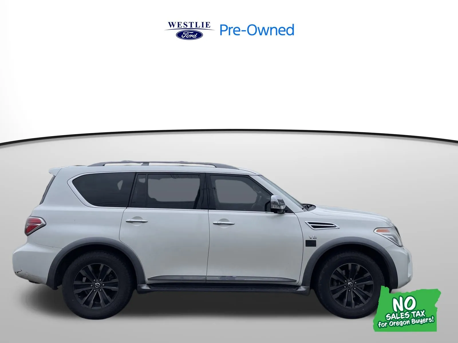 White 2017 Nissan Armada Platinum for sale in Washougal, WA