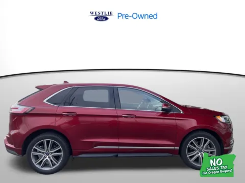 Red 2019 Ford Edge Titanium for sale in Washougal, WA