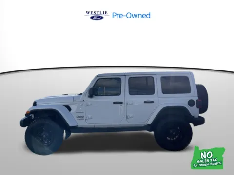 White 2018 Jeep Wrangler Unlimited Sahara for sale in Washougal, WA