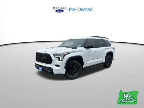 White 2024 Toyota Sequoia TRD Pro for sale in Washougal, WA