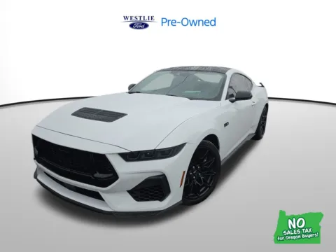 White 2024 Ford Mustang GT Premium for sale in Washougal, WA