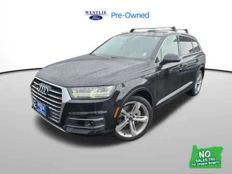 Black 2019 Audi Q7 55 Prestige for sale in Washougal, WA