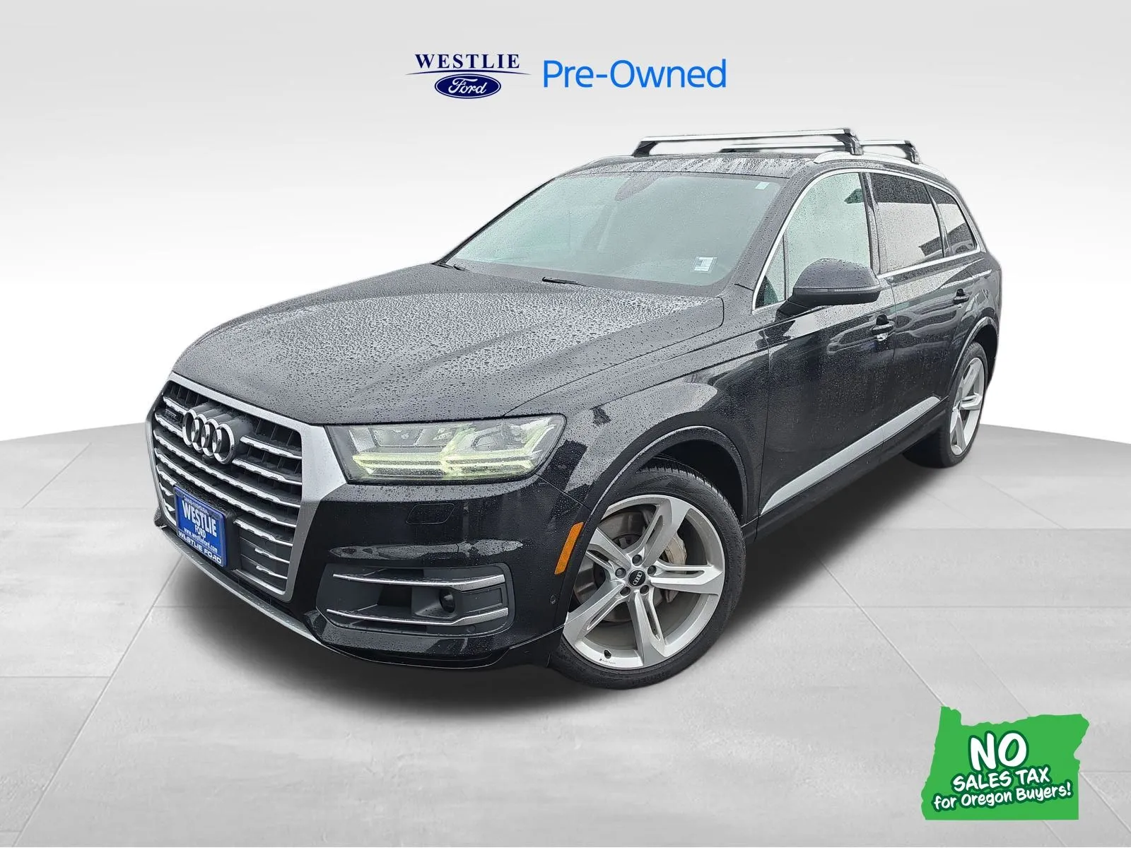 Black 2019 Audi Q7 55 Prestige for sale in Washougal, WA