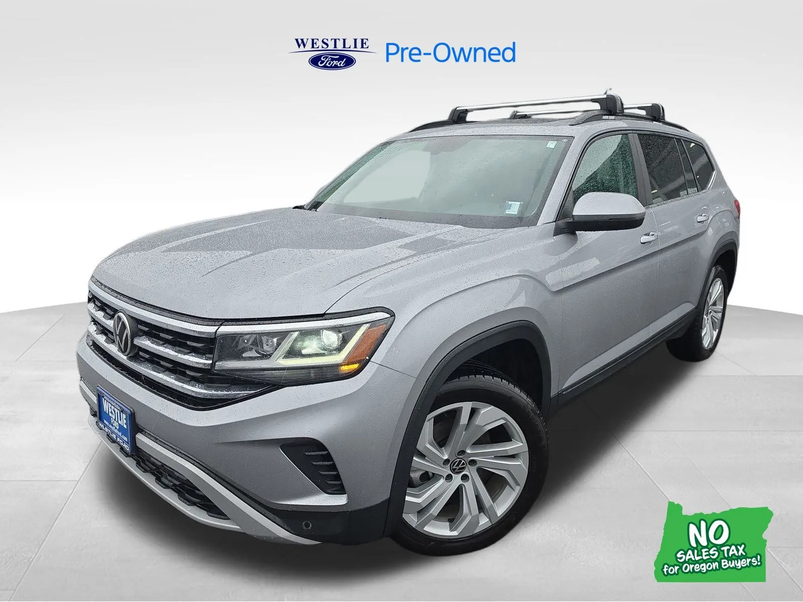 Gray 2022 Volkswagen Atlas 3.6L V6 SE w/Technology for sale in Washougal, WA