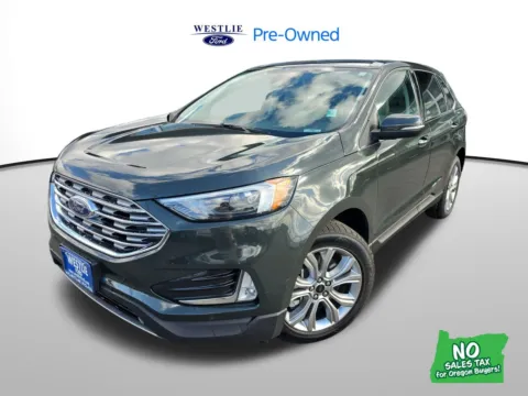 Green 2023 Ford Edge Titanium for sale in Washougal, WA