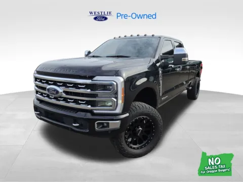 Black 2024 Ford F-350SD Platinum for sale in Washougal, WA