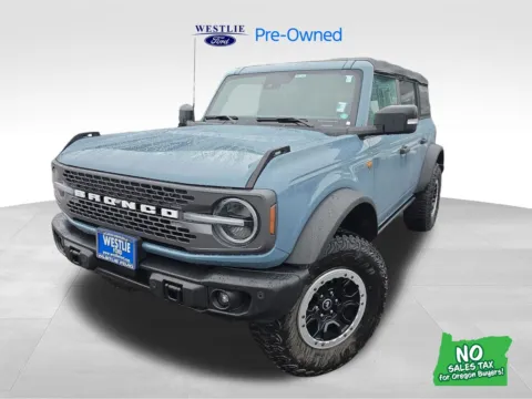 Blue 2022 Ford Bronco Badlands for sale in Washougal, WA