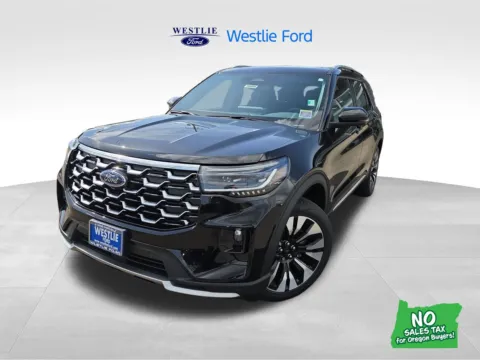 Black 2026 Ford Explorer Platinum for sale in Washougal, WA