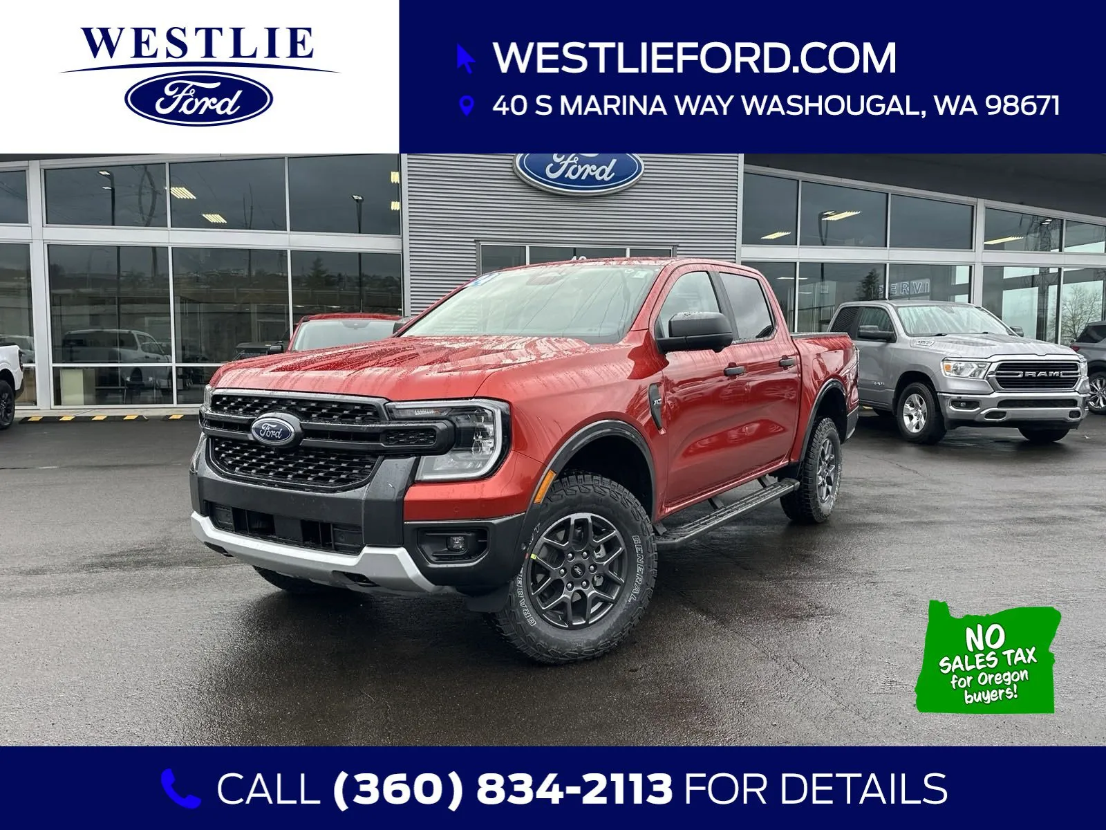 Red 2024 Ford Ranger XLT for sale in Washougal, WA