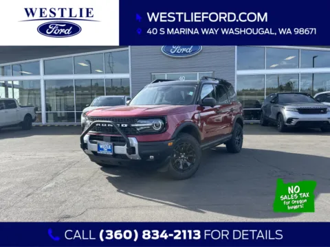 Red 2025 Ford Bronco Sport Outer Banks for sale in Washougal, WA