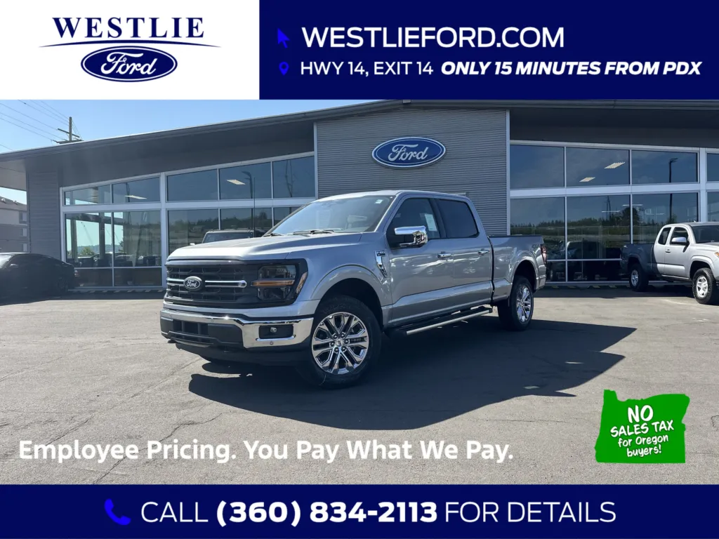 Silver 2025 Ford F-150 XLT for sale in Washougal, WA