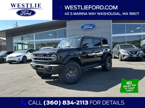 Black 2025 Ford Bronco Outer Banks for sale in Washougal, WA