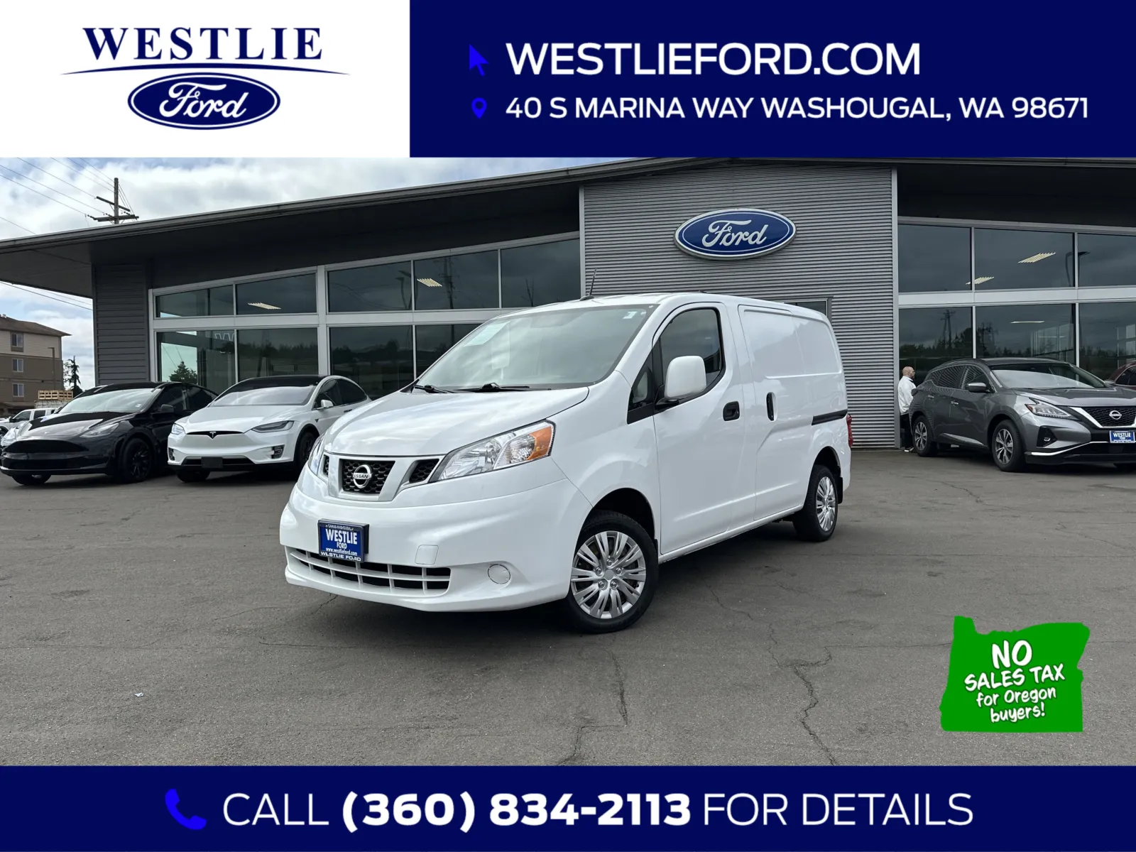 2021 Nissan NV200 Compact Cargo SV for sale in Washougal, WA