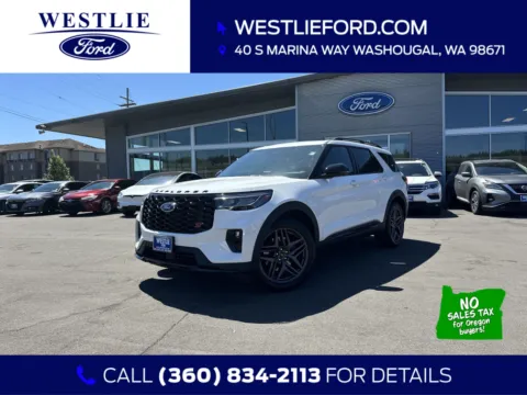 White 2025 Ford Explorer ST for sale in Washougal, WA