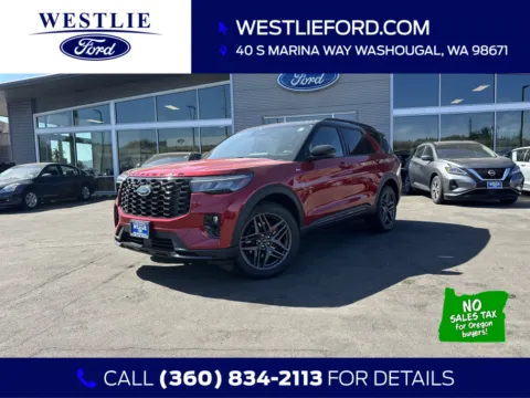 Red 2025 Ford Explorer ST-Line for sale in Washougal, WA