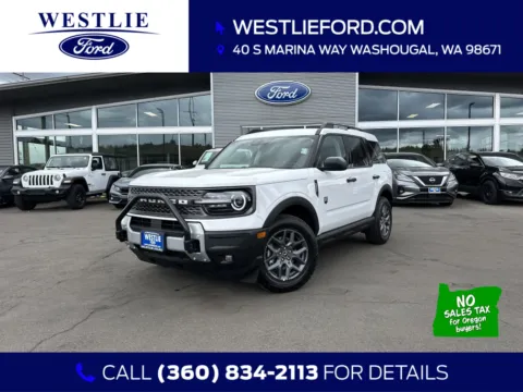 White 2025 Ford Bronco Sport Big Bend for sale in Washougal, WA