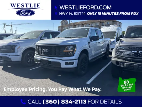 White 2025 Ford F-150 STX for sale in Washougal, WA