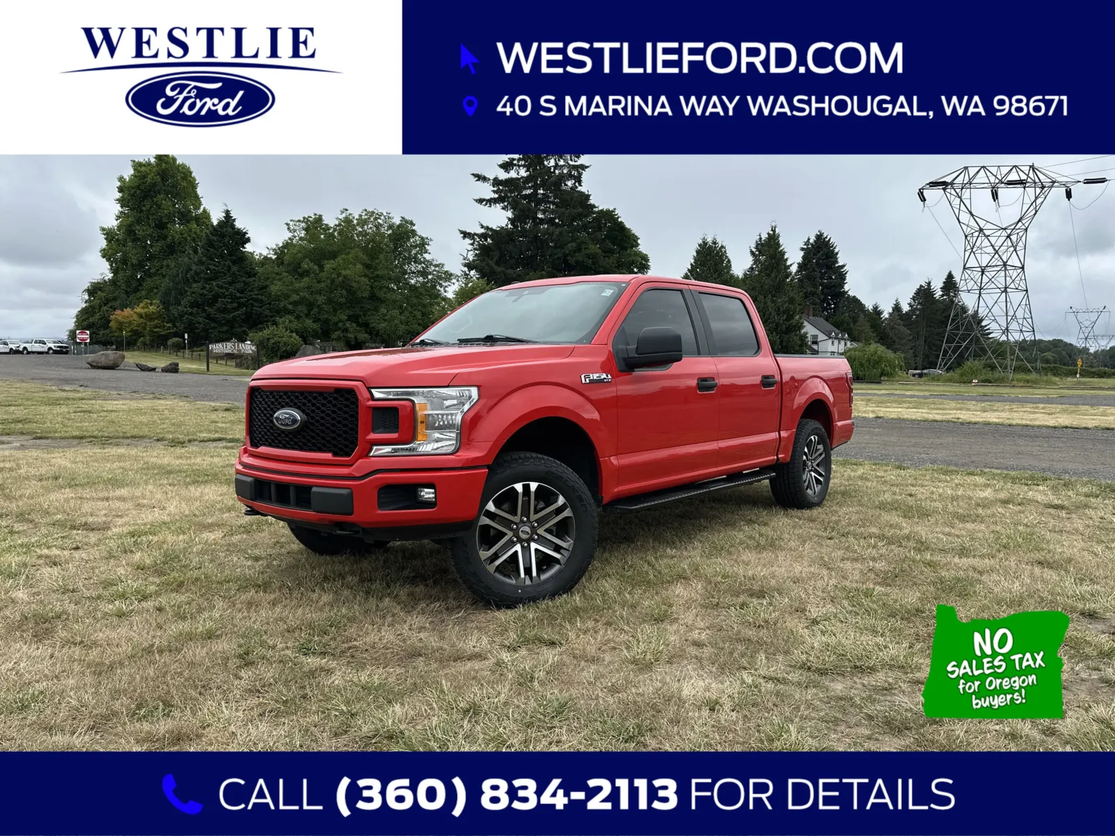 Red 2019 Ford F-150 for sale in Washougal, WA