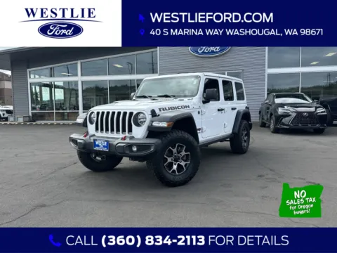 White 2018 Jeep Wrangler Unlimited Rubicon for sale in Washougal, WA