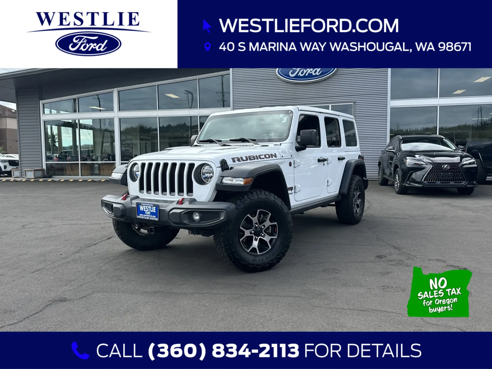 2018 Jeep Wrangler Unlimited Rubicon for sale in Washougal, WA