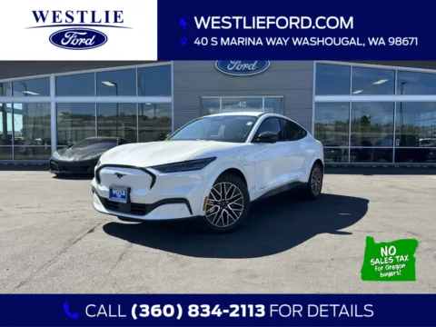 White 2025 Ford Mustang Mach-E Premium for sale in Washougal, WA