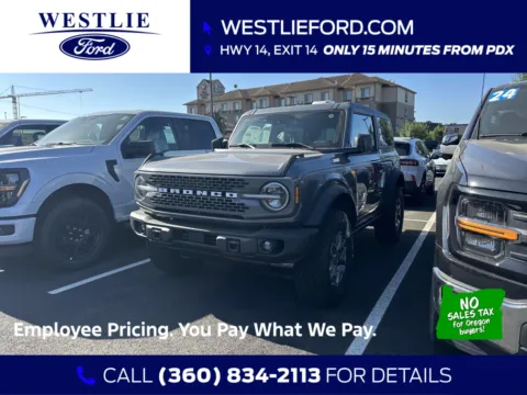 Gray 2025 Ford Bronco Badlands for sale in Washougal, WA