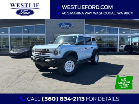 Blue 2025 Ford Bronco Heritage Edition for sale in Washougal, WA