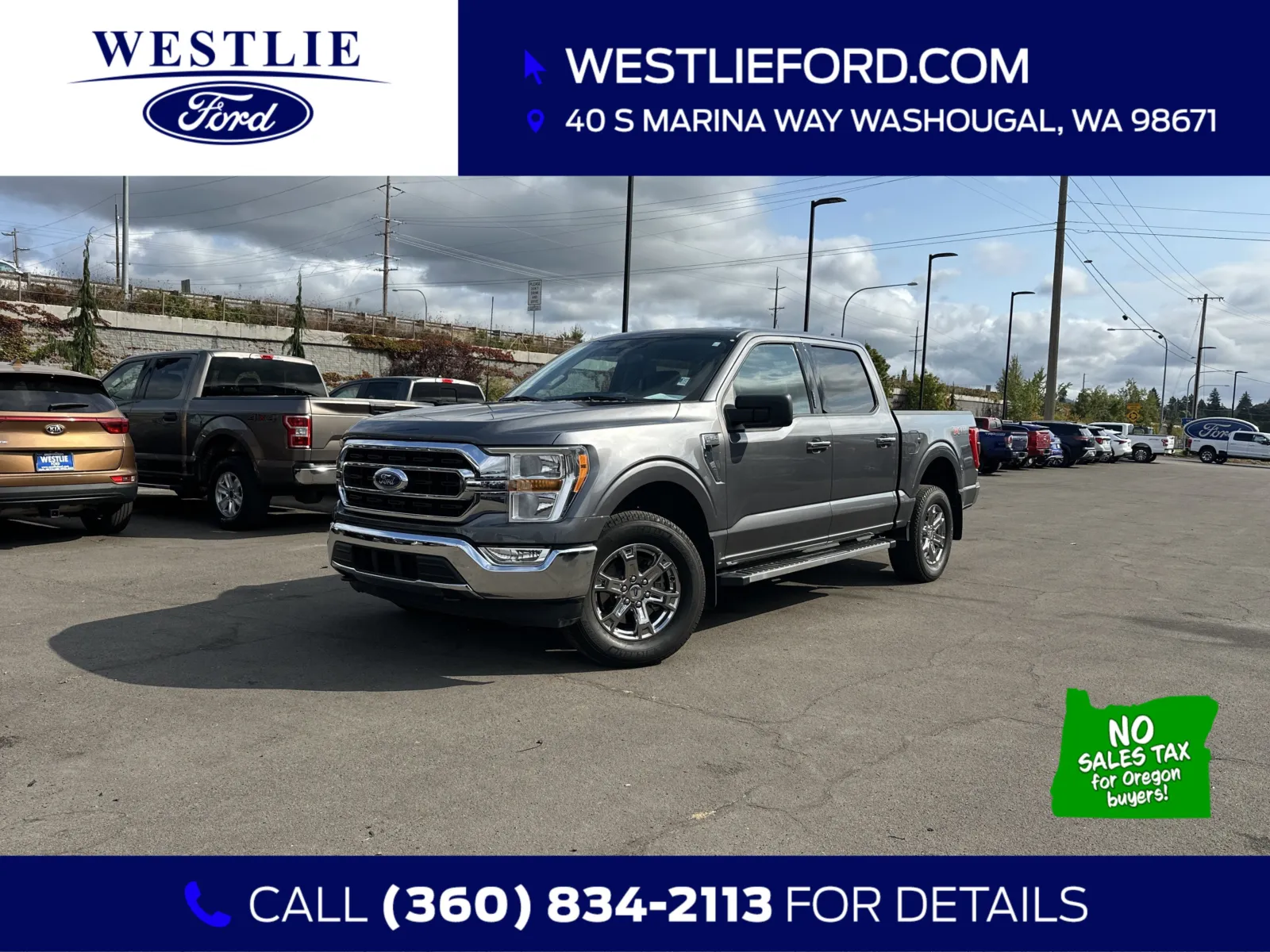 Gray 2023 Ford F-150 XLT for sale in Washougal, WA
