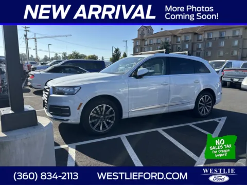 Black 2017 Audi Q7 Premium Plus for sale in Washougal, WA