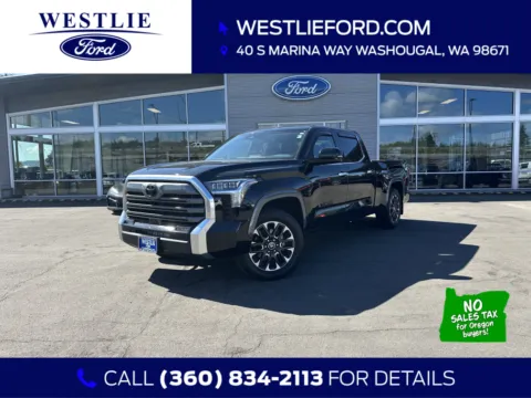 Black 2023 Toyota Tundra Limited for sale in Washougal, WA