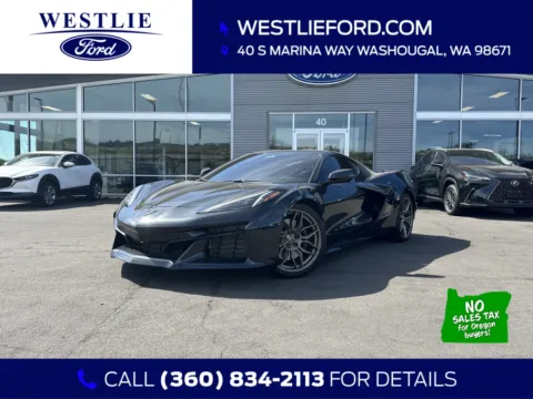 Black 2024 Chevrolet Corvette 3LZ for sale in Washougal, WA