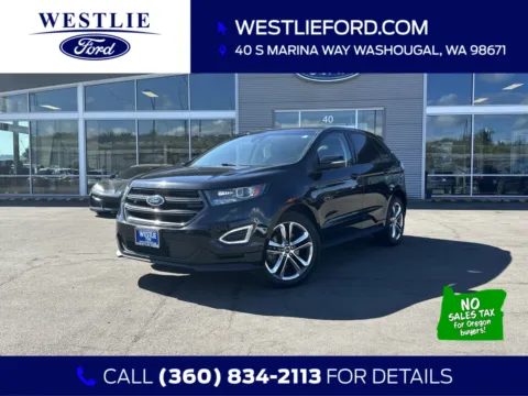 Black 2018 Ford Edge Sport for sale in Washougal, WA