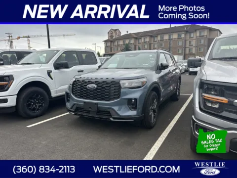 Blue 2025 Ford Explorer ST-Line for sale in Washougal, WA