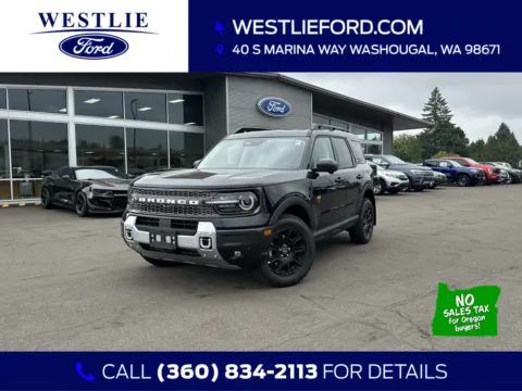 Black 2025 Ford Bronco Sport Badlands for sale in Washougal, WA