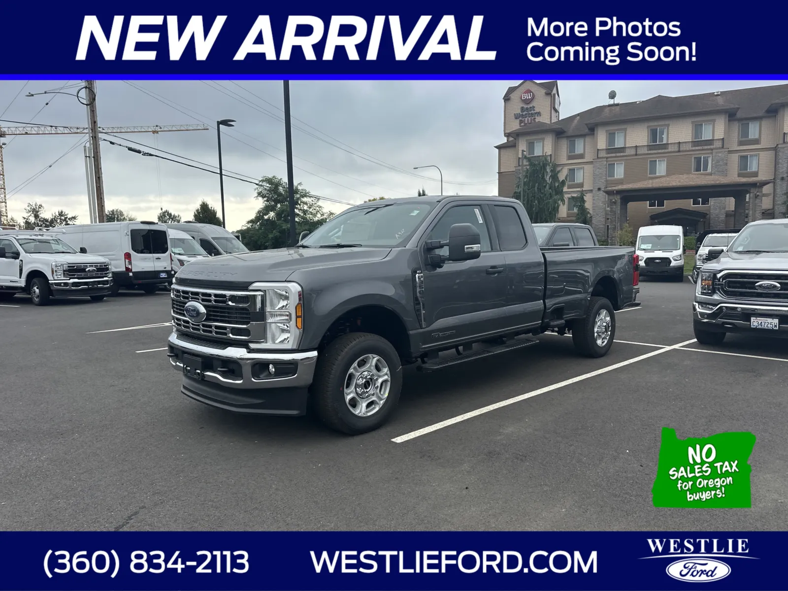 Gray 2026 Ford Super Duty F-350 SRW XLT for sale in Washougal, WA