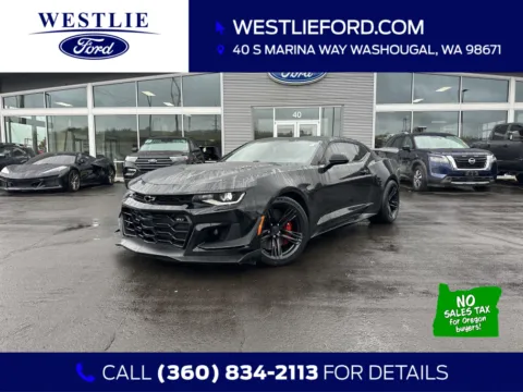 Black 2018 Chevrolet Camaro ZL1 for sale in Washougal, WA
