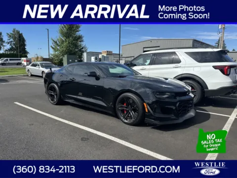 Another view of 2018 Chevrolet Camaro ZL1 for sale in Washougal, WA at Westlie Ford
