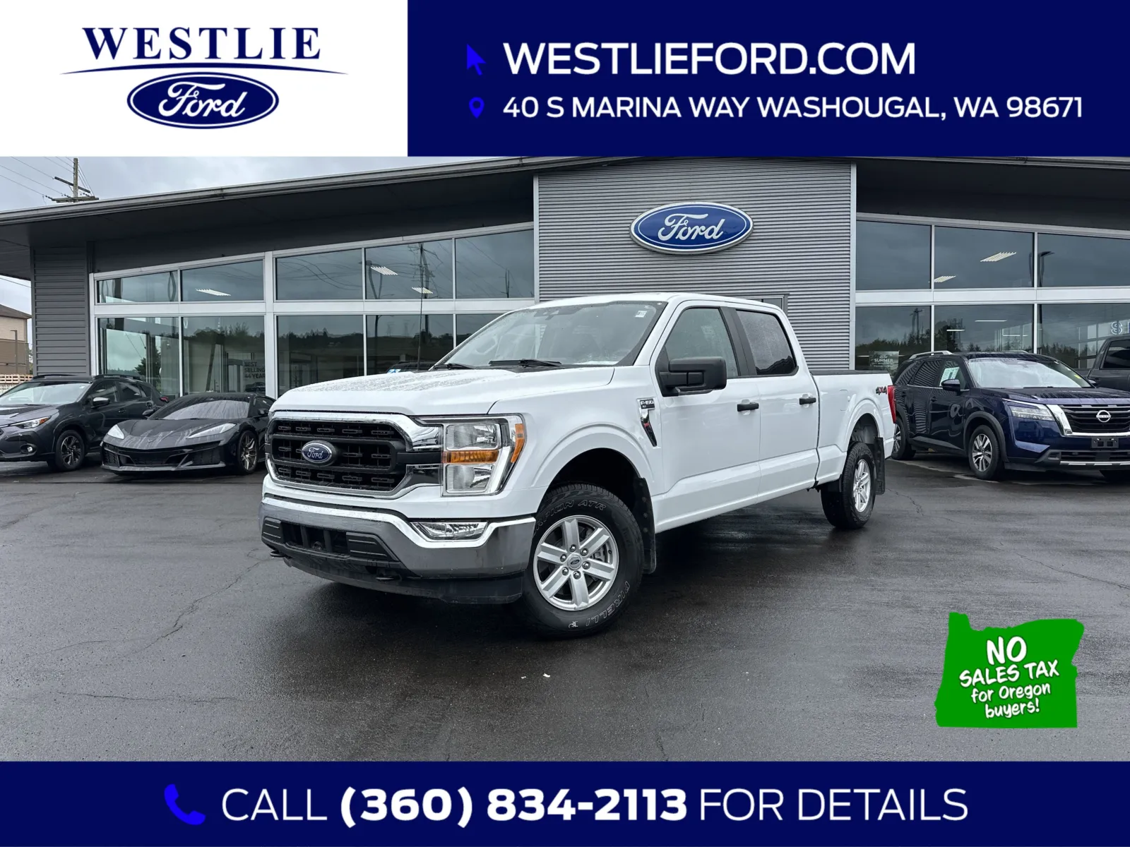 White 2021 Ford F-150 XLT for sale in Washougal, WA