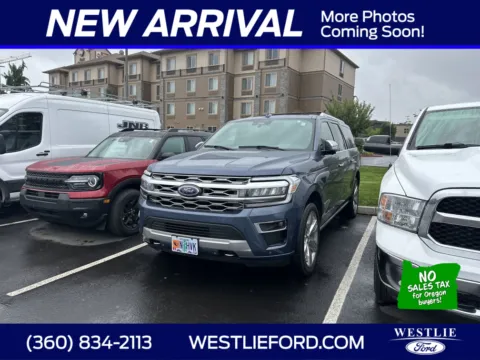 Blue 2023 Ford Expedition Max Platinum for sale in Washougal, WA