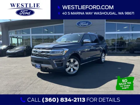 Blue 2023 Ford Expedition Max Platinum for sale in Washougal, WA
