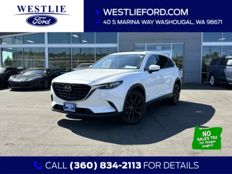 White 2023 Mazda CX-9 Touring Plus for sale in Washougal, WA