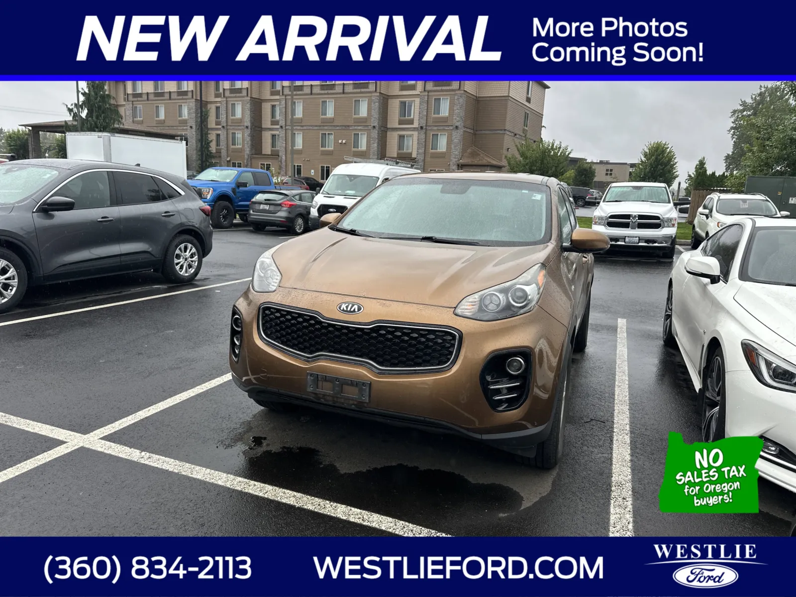 Beige 2018 Kia Sportage LX for sale in Washougal, WA