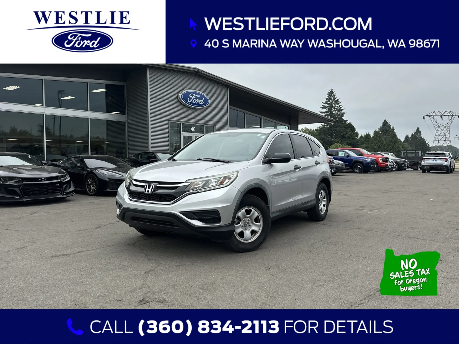 2016 Honda CR-V LX for sale in Washougal, WA