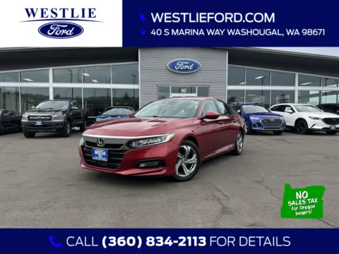 Beige 2018 Honda Accord Sedan EX-L 1.5T for sale in Washougal, WA