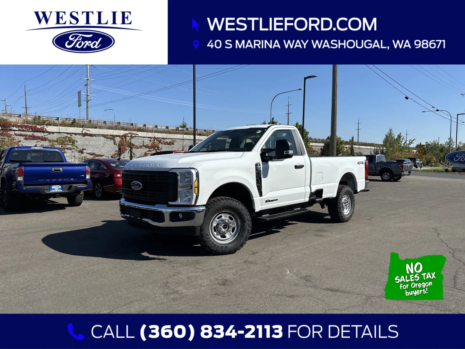 White 2026 Ford Super Duty F-250 SRW XL for sale in Washougal, WA