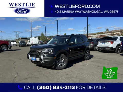 Black 2025 Ford Bronco Sport Big Bend for sale in Washougal, WA