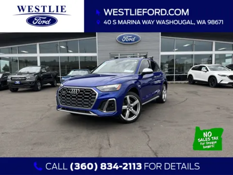 Blue 2022 Audi SQ5 Premium Plus for sale in Washougal, WA